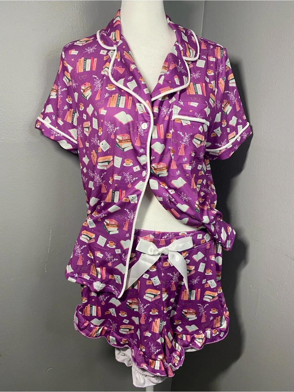 Jordann Jammies - Book Club Short Pajama Set